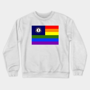 Rainbow Flag Kentucky Crewneck Sweatshirt